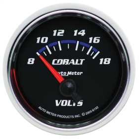 Cobalt™ Electric Voltmeter Gauge 6192